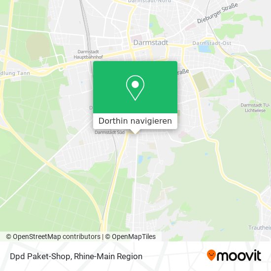 Dpd Paket-Shop Karte