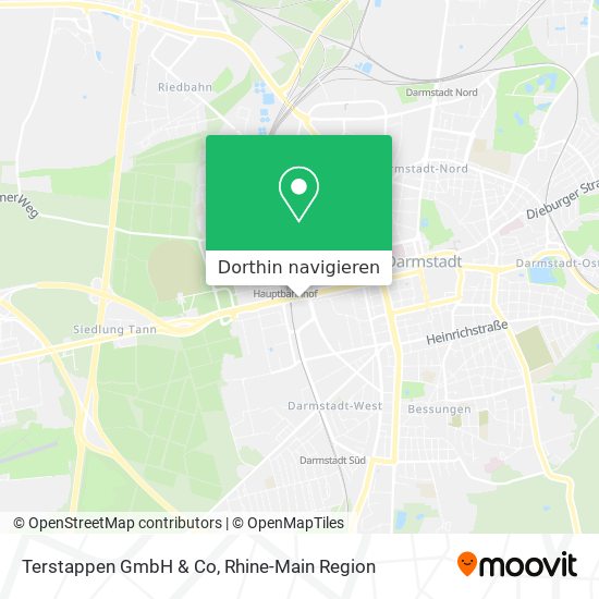Terstappen GmbH & Co Karte