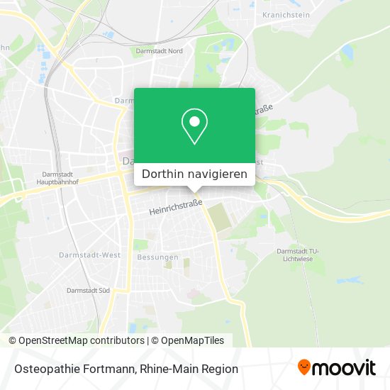 Osteopathie Fortmann Karte