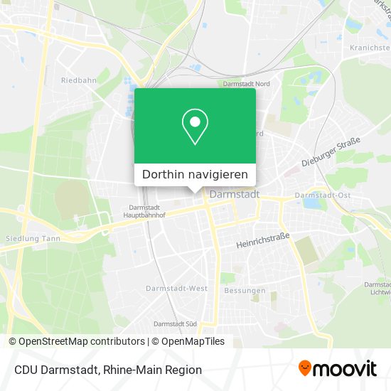 CDU Darmstadt Karte