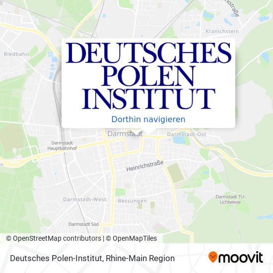 Deutsches Polen-Institut Karte