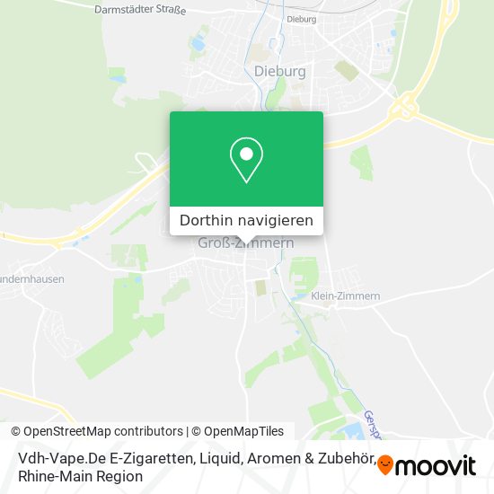 Vdh-Vape.De E-Zigaretten, Liquid, Aromen & Zubehör Karte