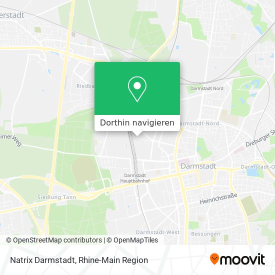 Natrix Darmstadt Karte