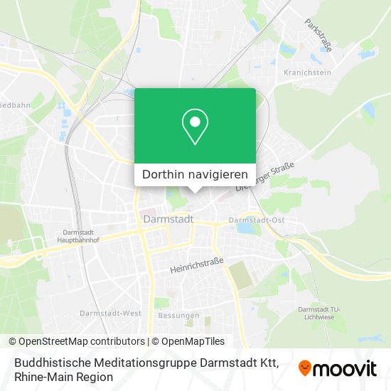 Buddhistische Meditationsgruppe Darmstadt Ktt Karte