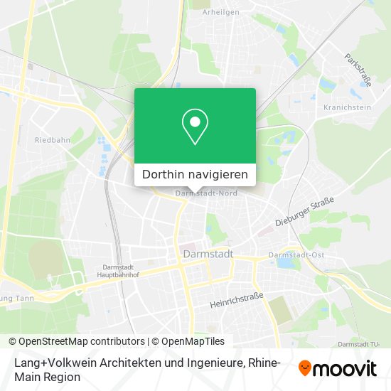 Lang+Volkwein Architekten und Ingenieure Karte