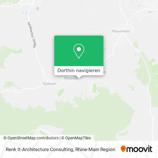 Renk It-Architecture Consulting Karte