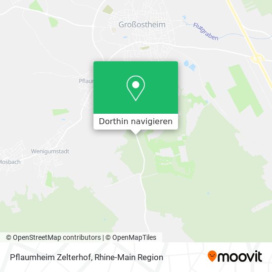 Pflaumheim Zelterhof Karte