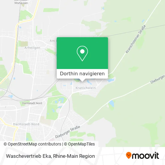 Waschevertrieb Eka Karte