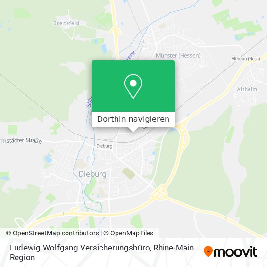 Ludewig Wolfgang Versicherungsbüro Karte