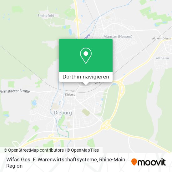 Wifas Ges. F. Warenwirtschaftsysteme Karte