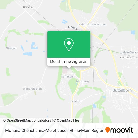 Mohana Chenchanna-Merzhäuser Karte