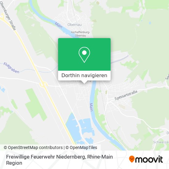 Freiwillige Feuerwehr Niedernberg Karte