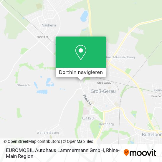 EUROMOBIL Autohaus Lämmermann GmbH Karte