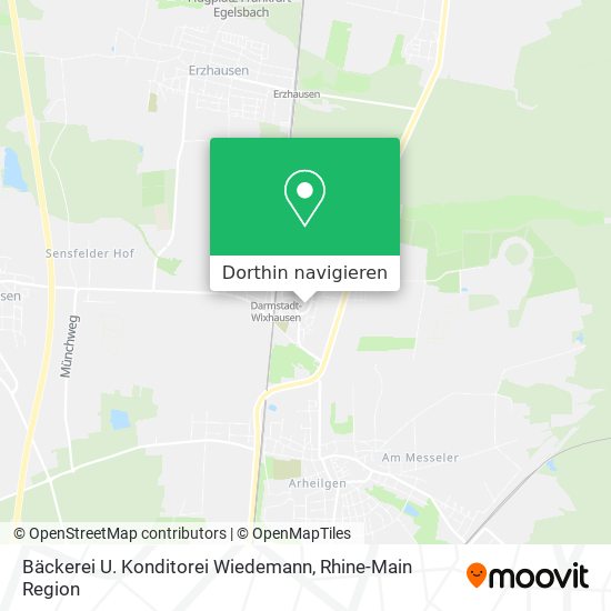 Bäckerei U. Konditorei Wiedemann Karte