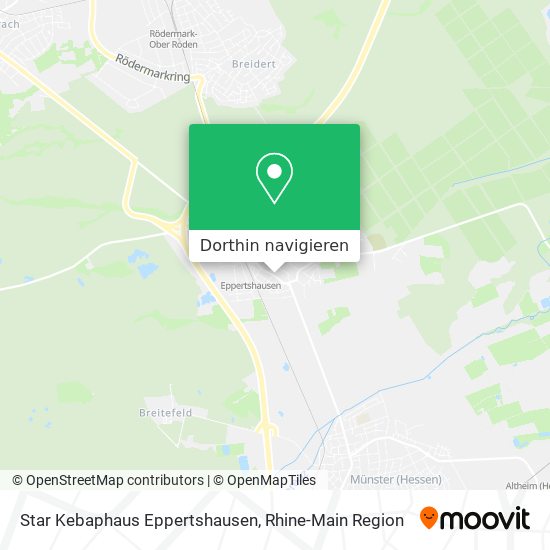 Star Kebaphaus Eppertshausen Karte