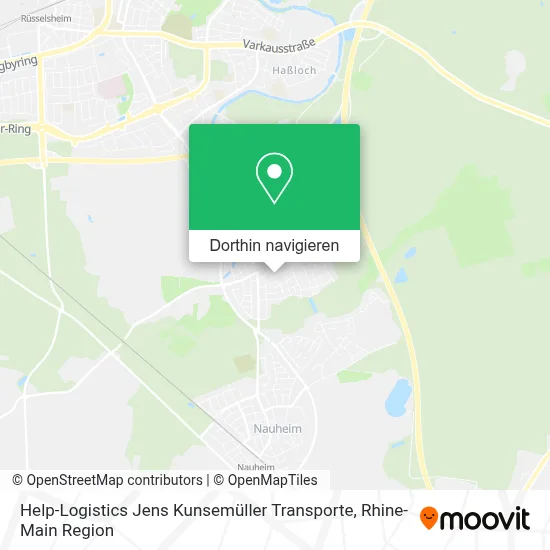 Help-Logistics Jens Kunsemüller Transporte Karte