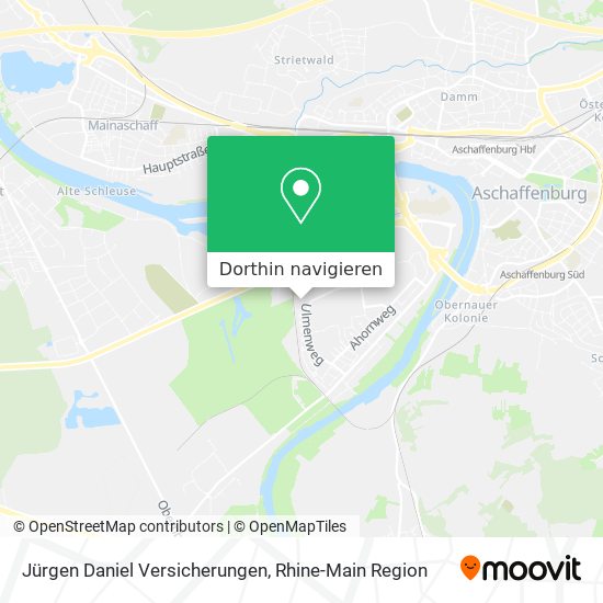 Jürgen Daniel Versicherungen Karte