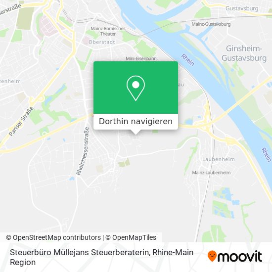 Steuerbüro Müllejans Steuerberaterin Karte