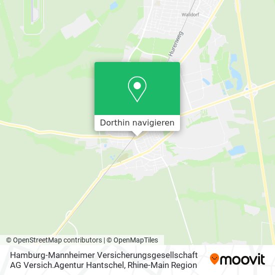 Hamburg-Mannheimer Versicherungsgesellschaft AG Versich.Agentur Hantschel Karte