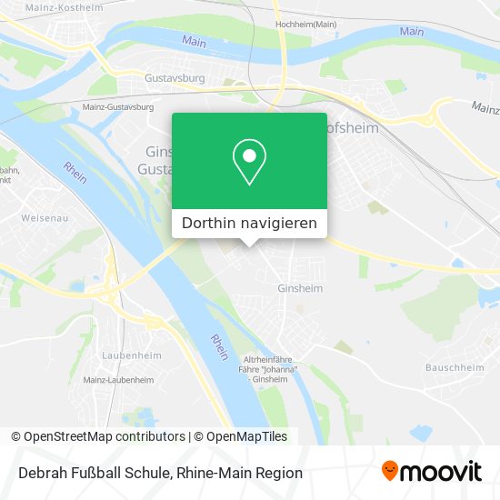 Debrah Fußball Schule Karte