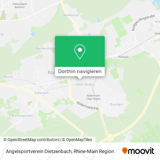 Angelsportverein Dietzenbach Karte