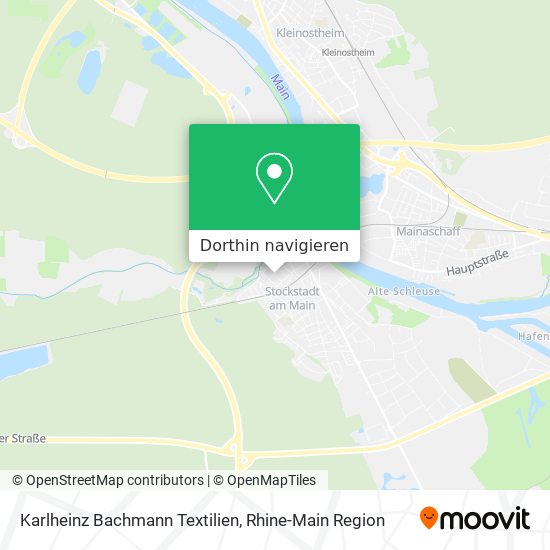 Karlheinz Bachmann Textilien Karte