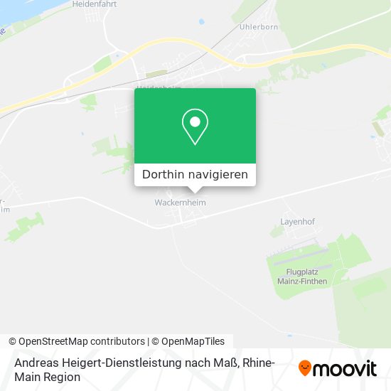 Andreas Heigert-Dienstleistung nach Maß Karte