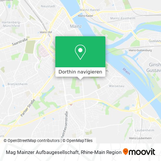 Mag Mainzer Aufbaugesellschaft Karte