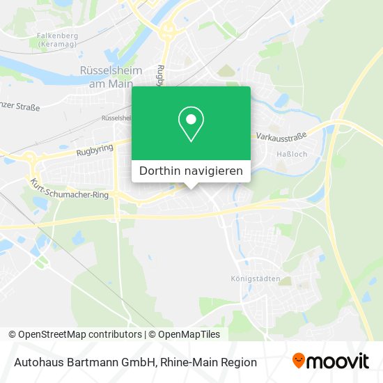 Autohaus Bartmann GmbH Karte