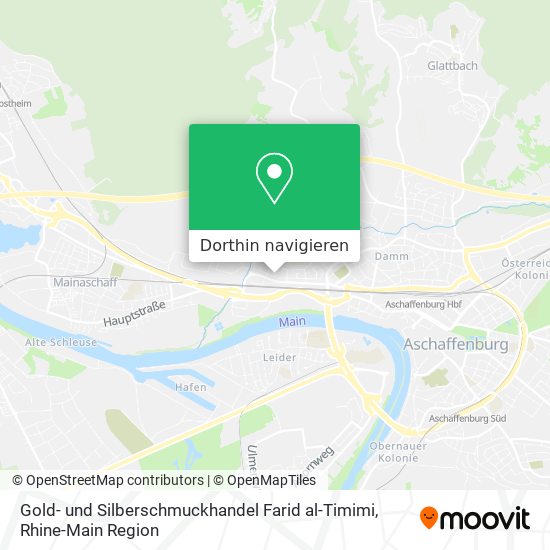 Gold- und Silberschmuckhandel Farid al-Timimi Karte