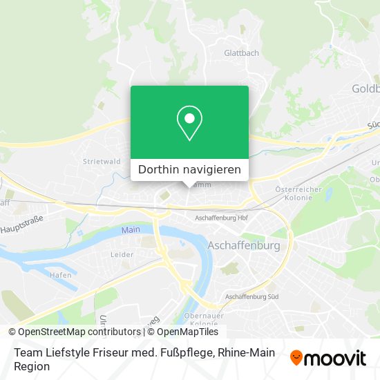 Team Liefstyle Friseur med. Fußpflege Karte
