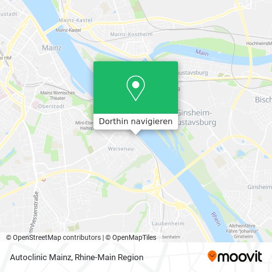 Autoclinic Mainz Karte