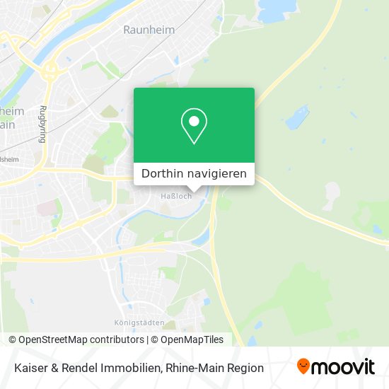 Kaiser & Rendel Immobilien Karte