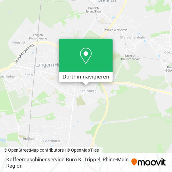 Kaffeemaschinenservice Büro K. Trippel Karte