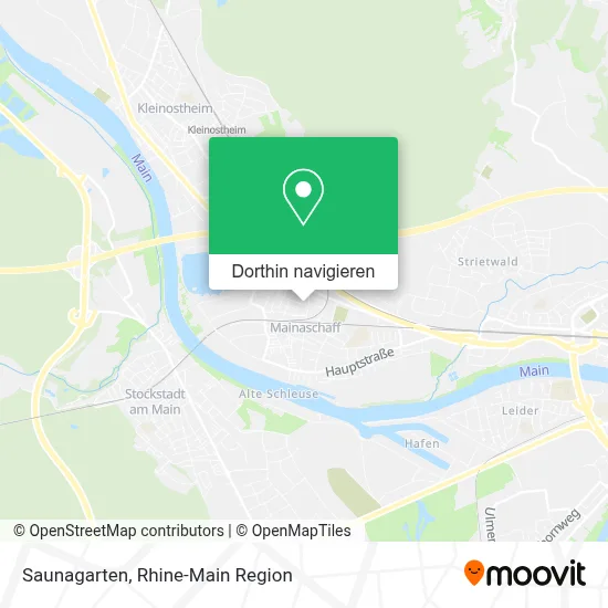 Saunagarten Karte