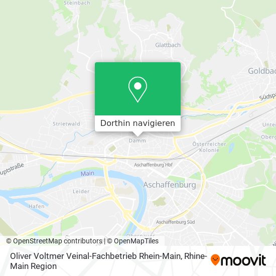 Oliver Voltmer Veinal-Fachbetrieb Rhein-Main Karte