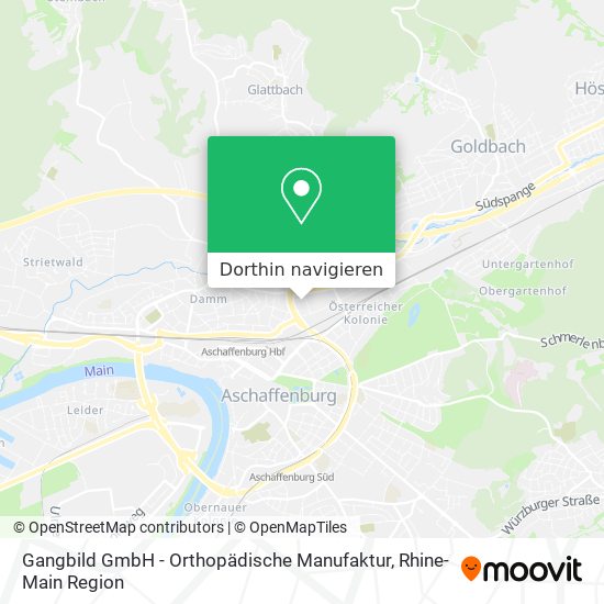 Gangbild GmbH - Orthopädische Manufaktur Karte