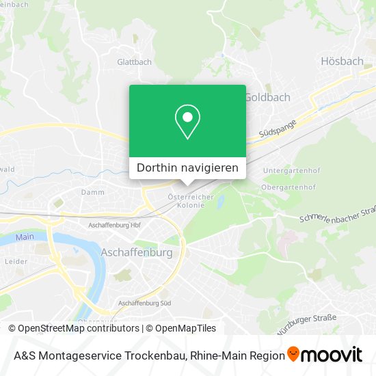 A&S Montageservice Trockenbau Karte