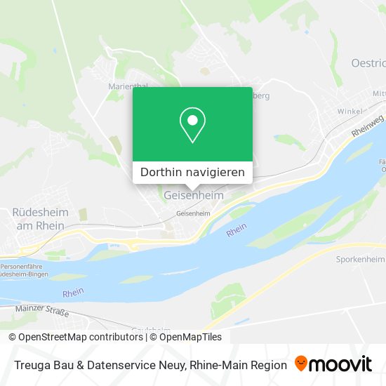 Treuga Bau & Datenservice Neuy Karte