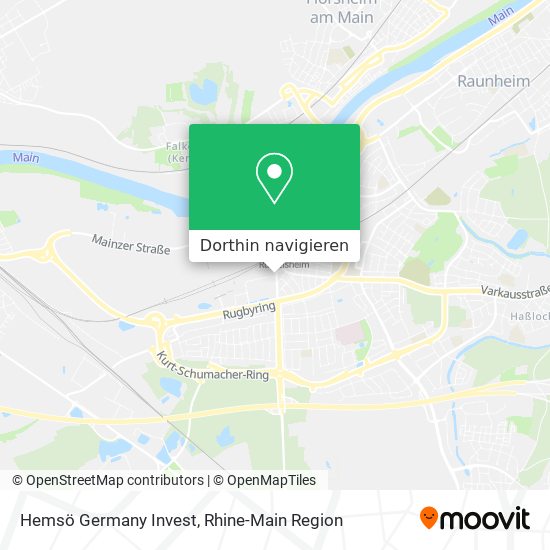 Hemsö Germany Invest Karte