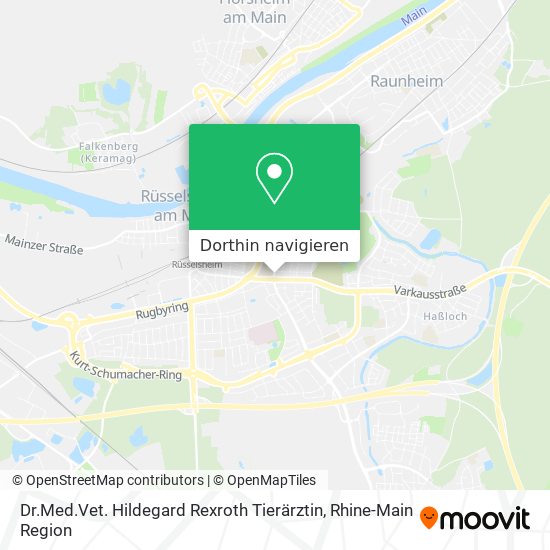 Dr.Med.Vet. Hildegard Rexroth Tierärztin Karte