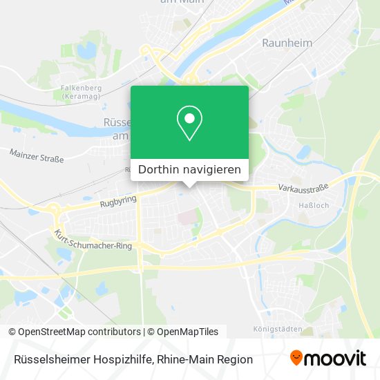 Rüsselsheimer Hospizhilfe Karte