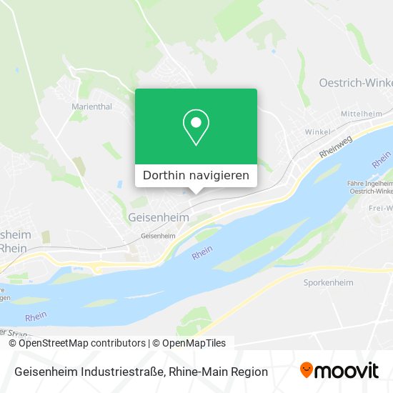 Geisenheim Industriestraße Karte