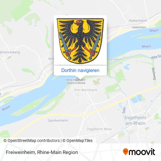 Freiweinheim Karte
