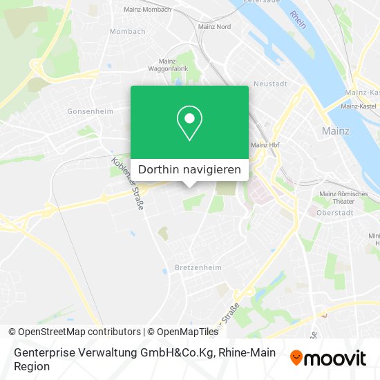 Genterprise Verwaltung GmbH&Co.Kg Karte