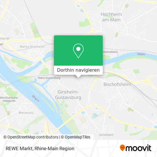 REWE Markt Karte