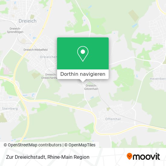 Zur Dreieichstadt Karte