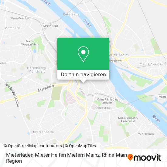 Mieterladen-Mieter Helfen Mietern Mainz Karte