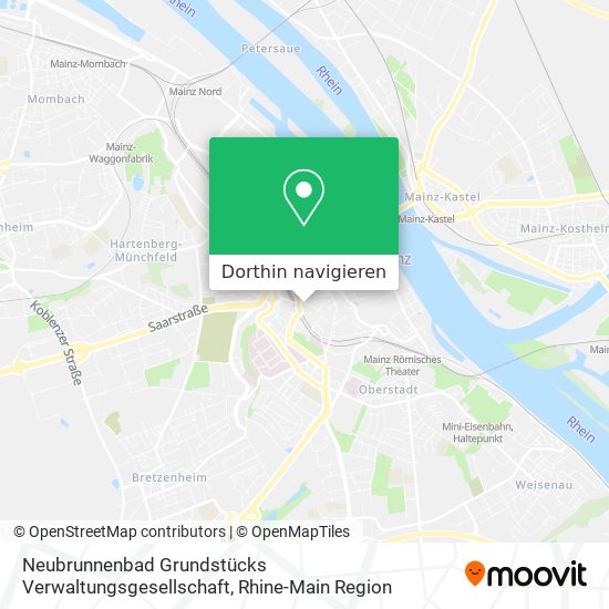 Neubrunnenbad Grundstücks Verwaltungsgesellschaft Karte