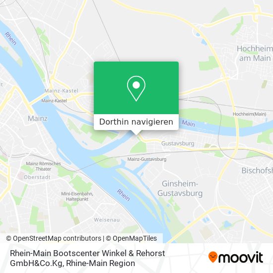 Rhein-Main Bootscenter Winkel & Rehorst GmbH&Co.Kg Karte